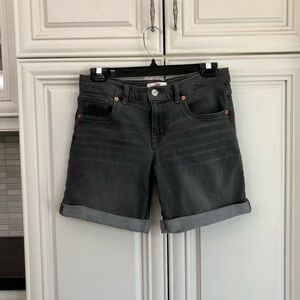 Levi’s denim boy cut denim shorts